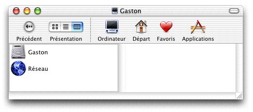 Les fenetres du Finder